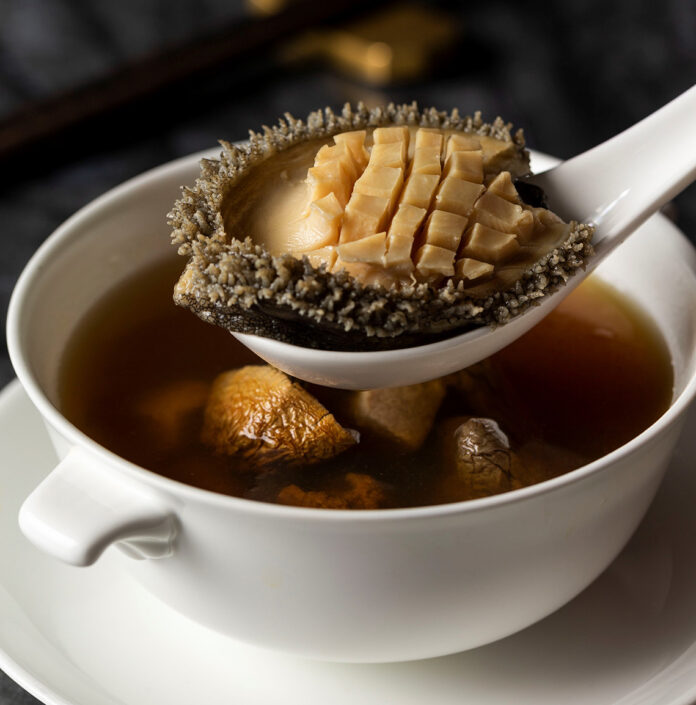 Mott 32 Double Boiled Abalone Soup