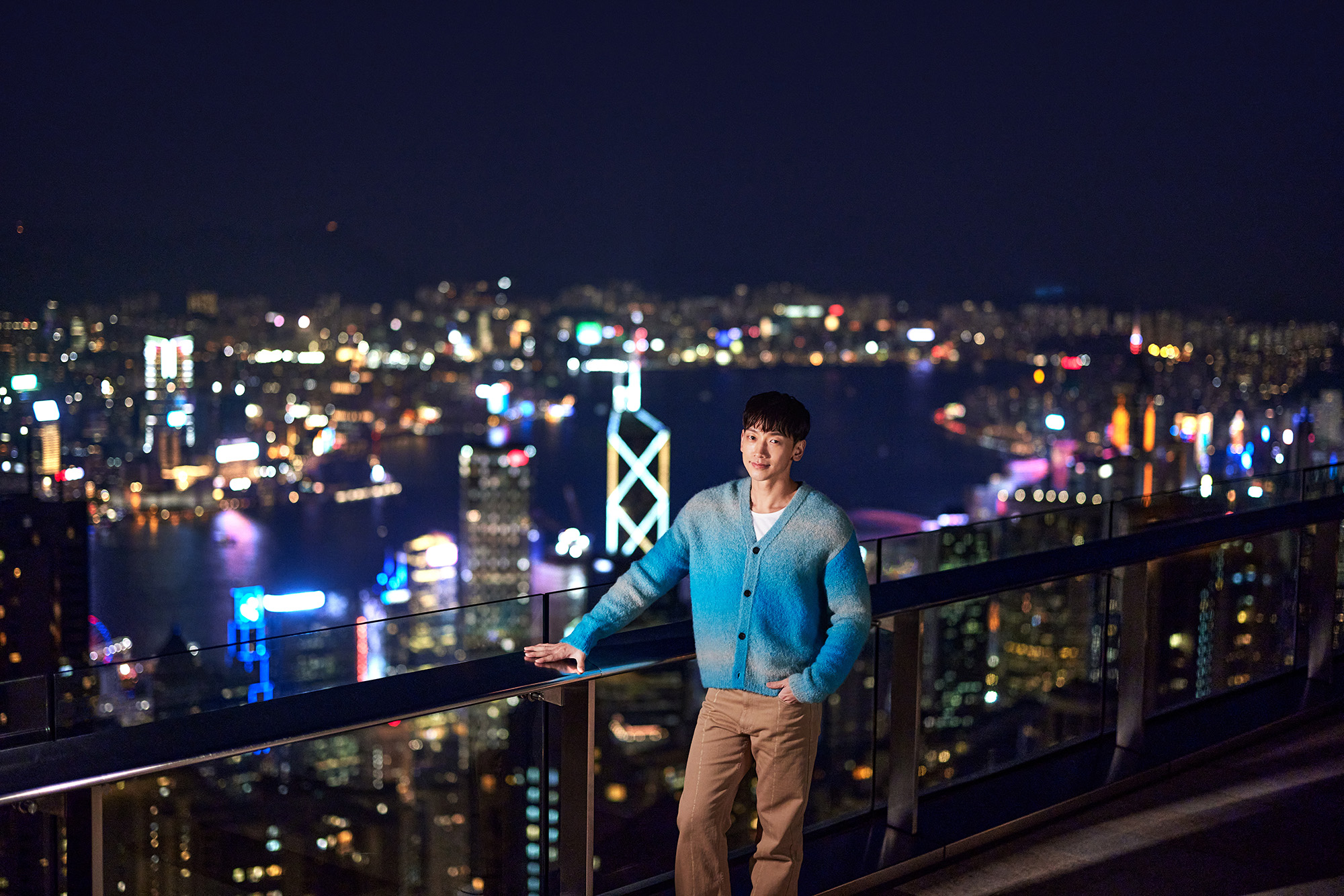 Korean superstar Rain (Jung Ji-hoon) in Hong Kong