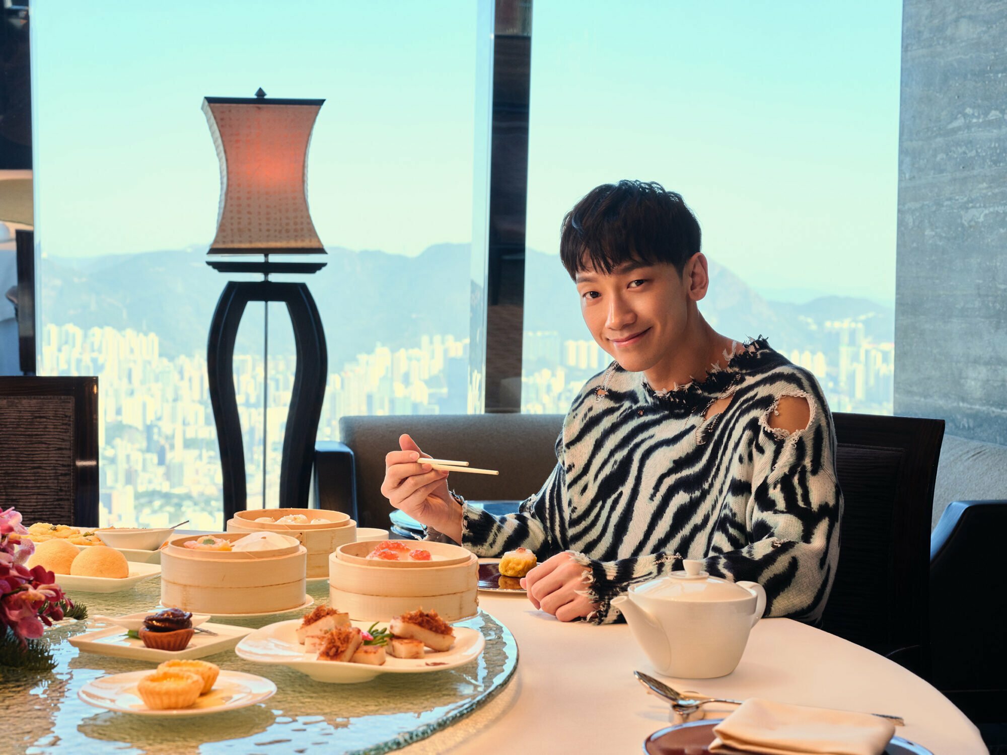 Korean superstar Rain (Jung Ji-hoon)  in Hong Kong