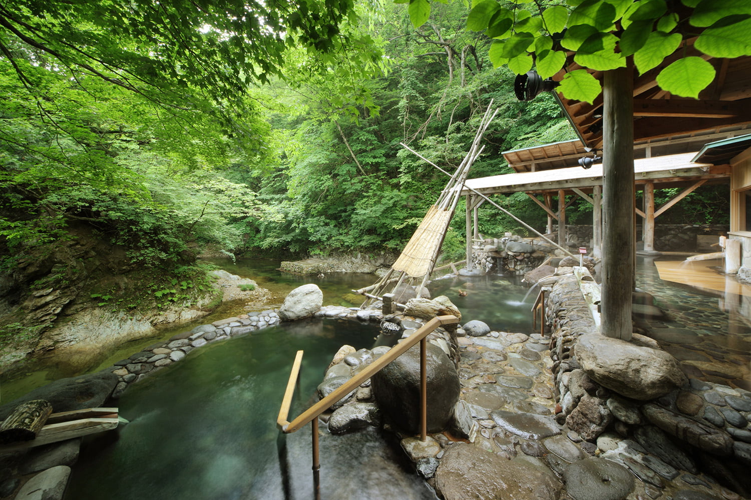 Sakunami Onsen in Japan