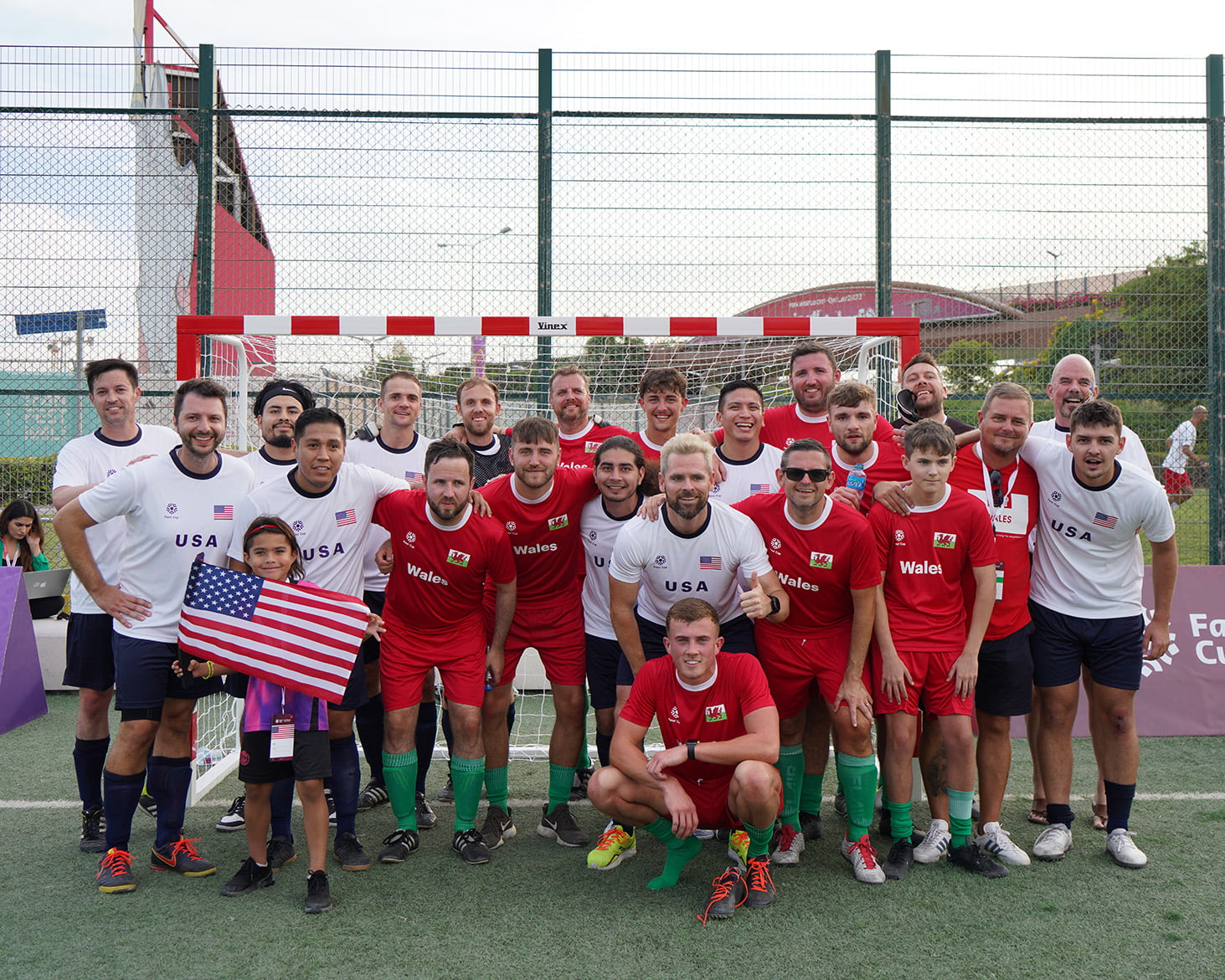 Wales and USA - Fans’ Cup at the FIFA World Cup Qatar 2022