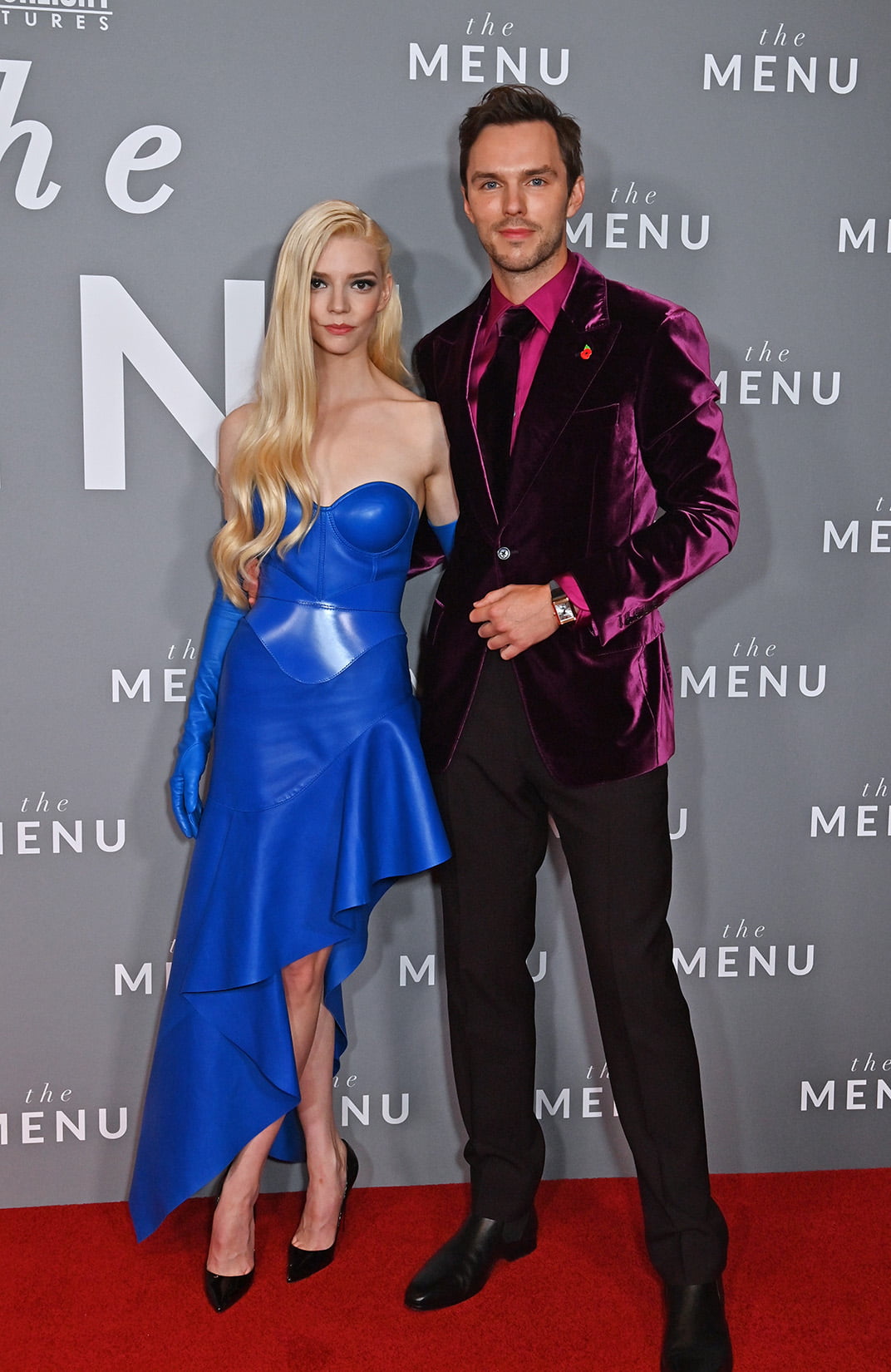 Anya Taylor-Joy and Nicholas Hoult at the World Premiere of The Menu