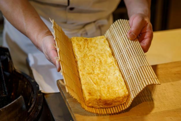 Breakfast at Sakunami Onsen in Japan