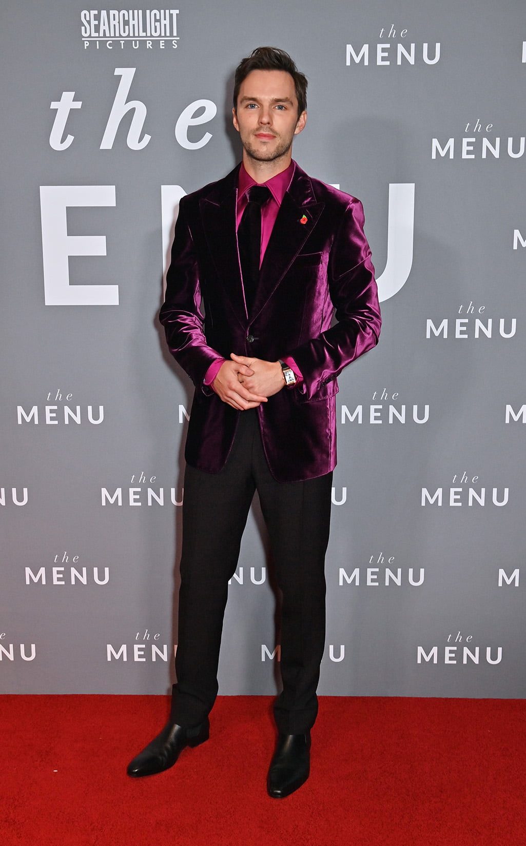 Nicholas Hoult at the World Premiere of The Menu