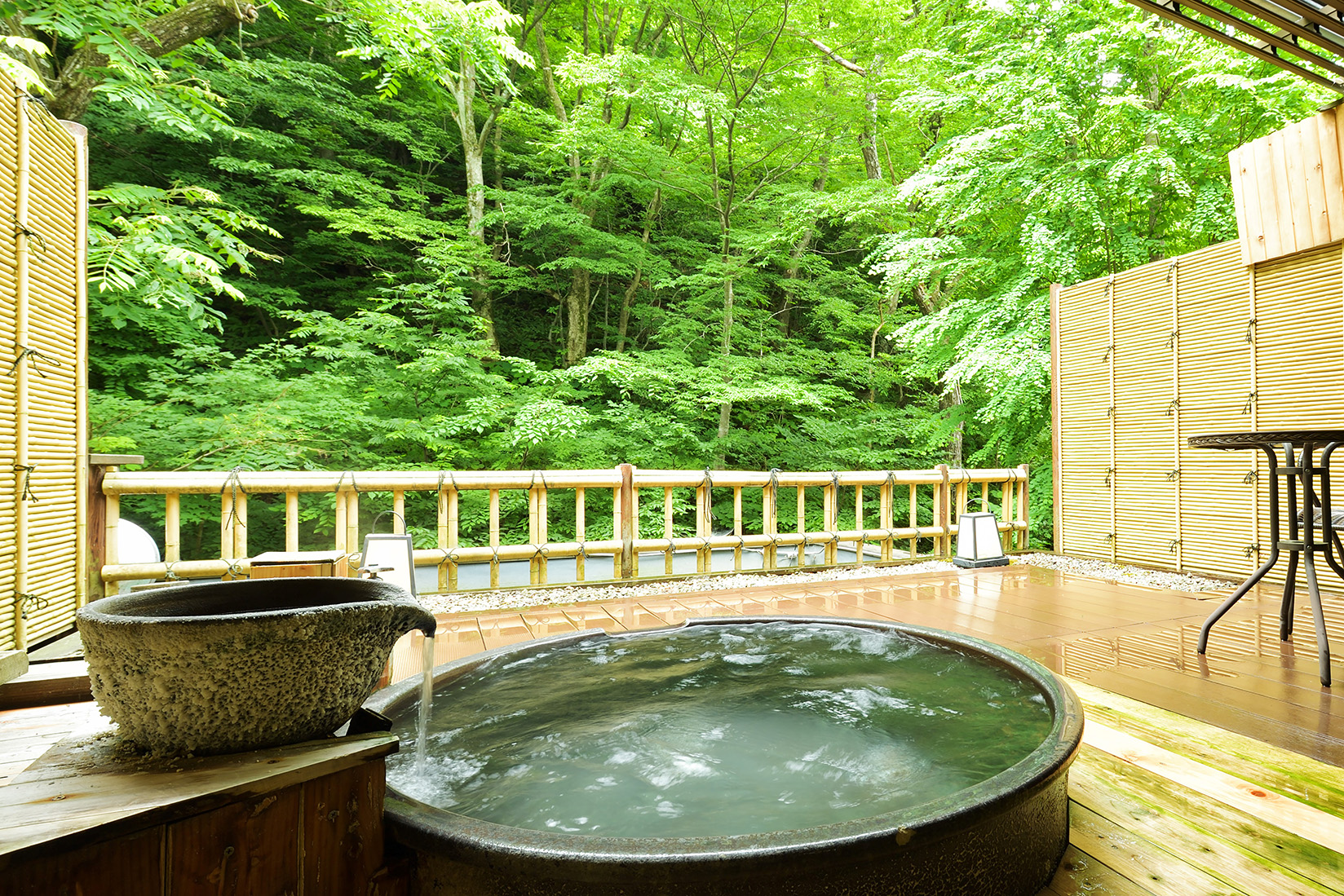 Room with Private Bath at Sakunami Onsen in Japan