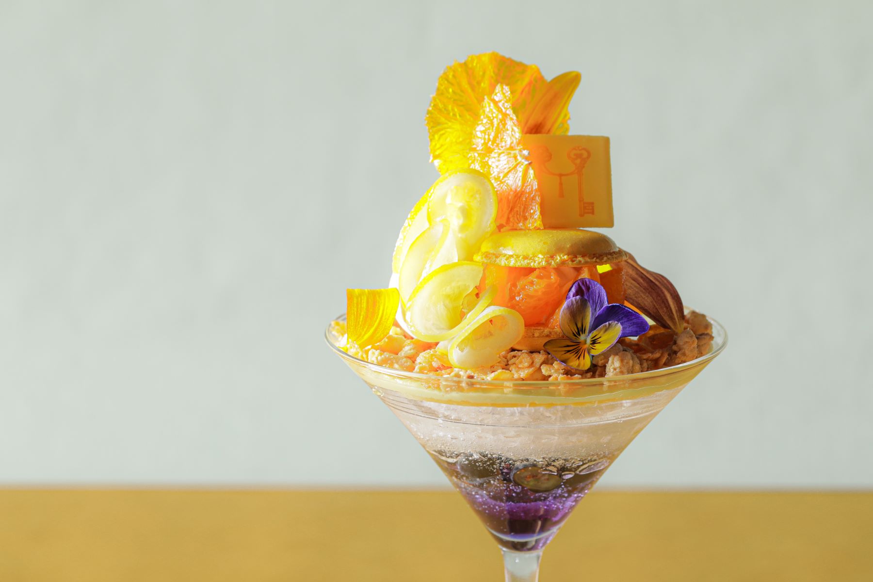 Van Gogh-inspired Dessert at Strings Hotel Nagoya in Tokyo
