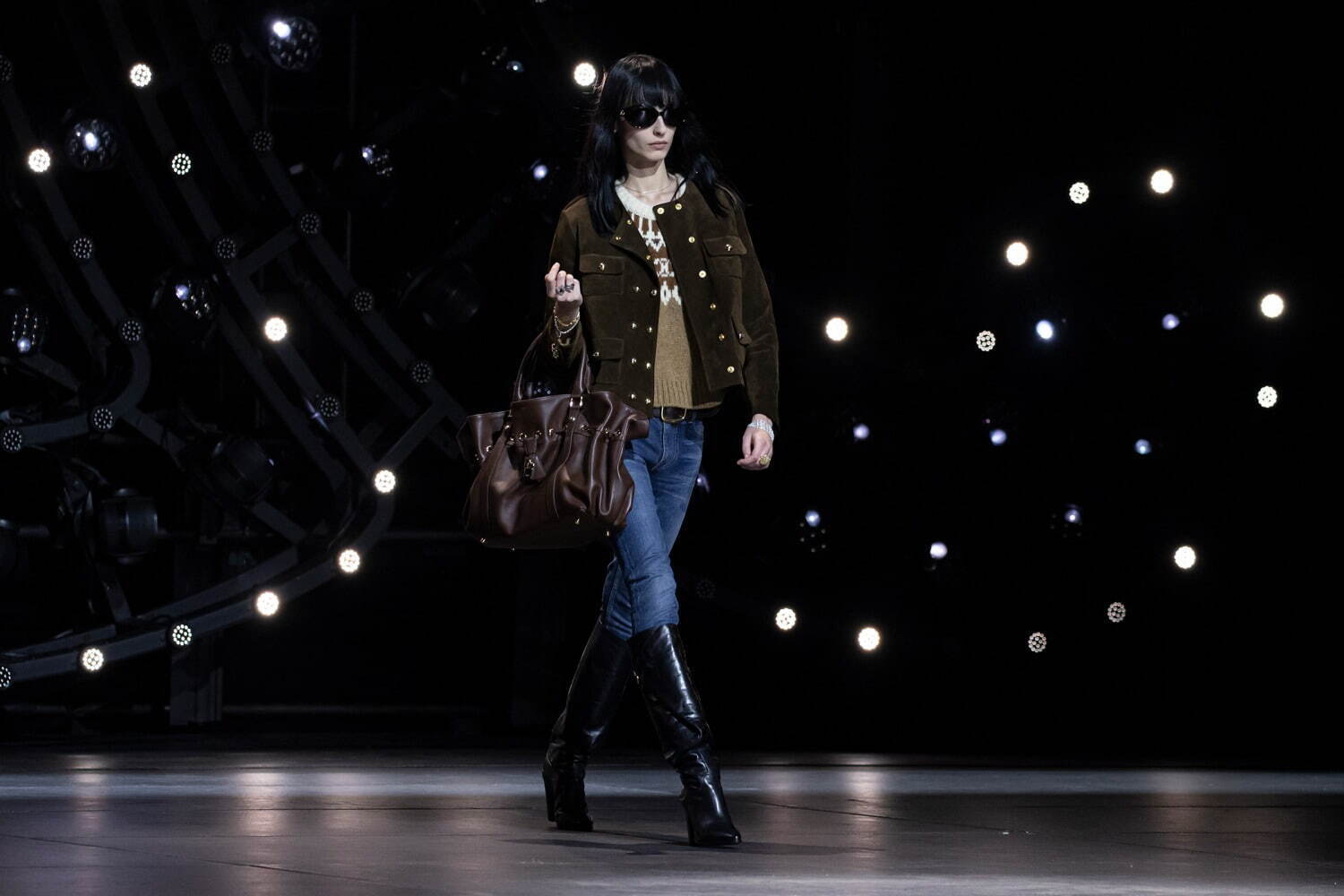 Celine’s Fall/Winter 2023 collection by Hedi Slimane

