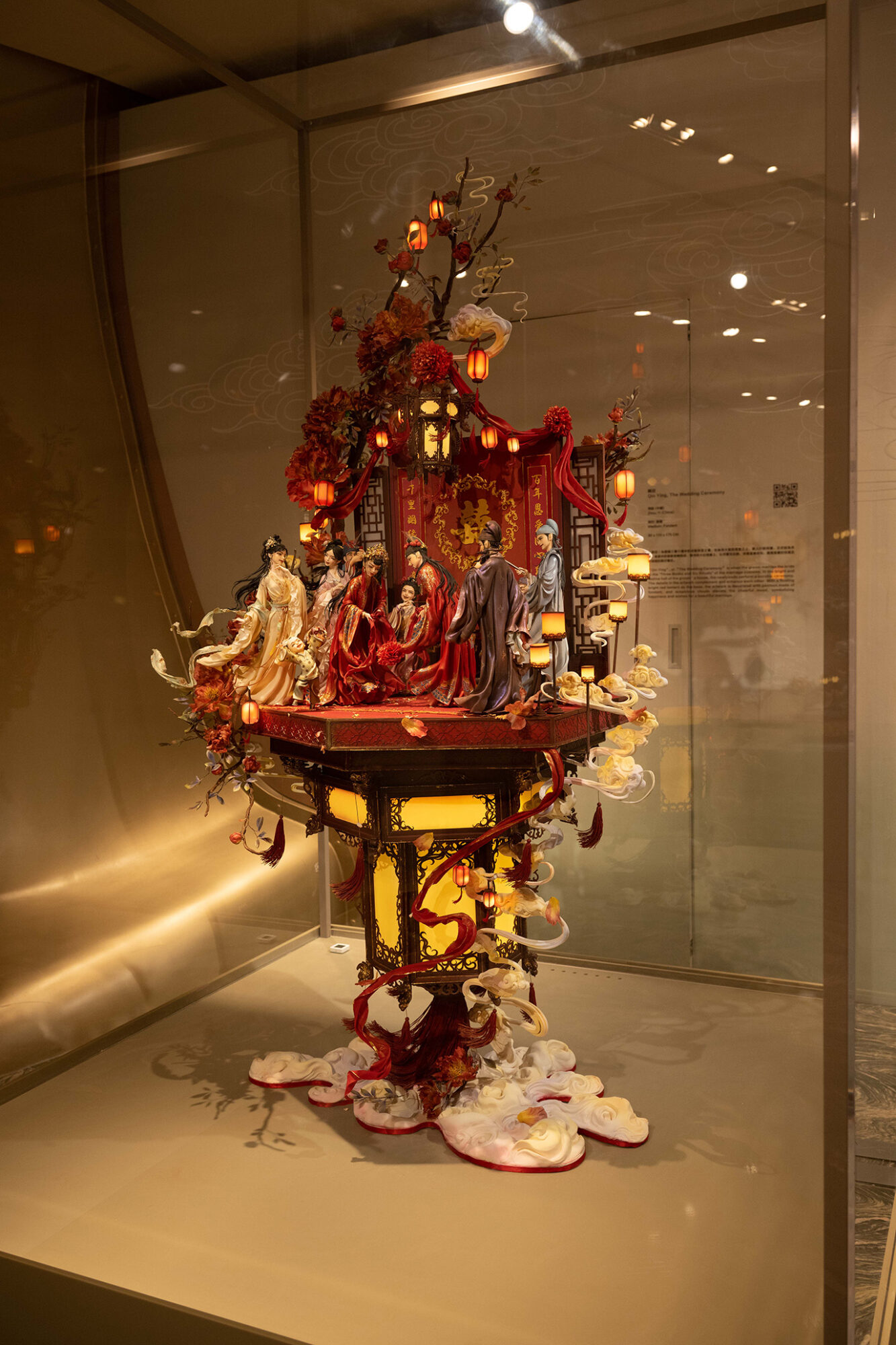 親迎 Qin Ying, The Wedding Ceremony - Fondant Art Exhibition at MGM COTAI