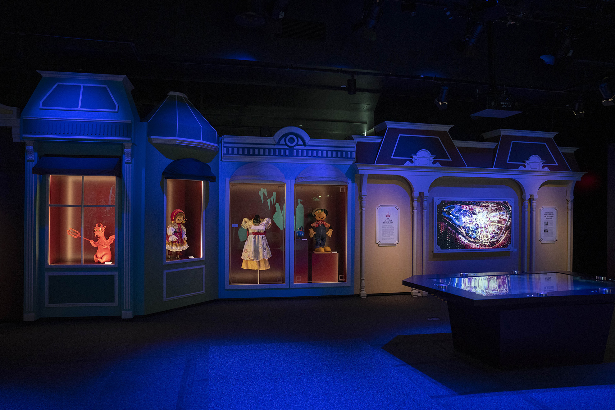 Your Disney World: A Day in the Parks gallery at Disney100: The Exhibition, now open at The Franklin Institute in Philadelphia. 