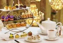 Palace Hotel in San Francisco afternoon tea