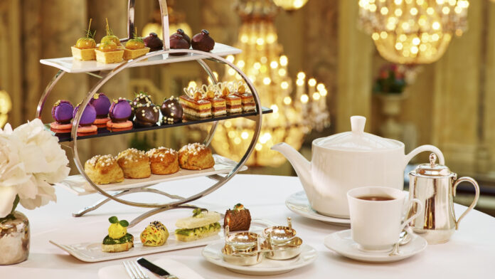 Palace Hotel in San Francisco afternoon tea