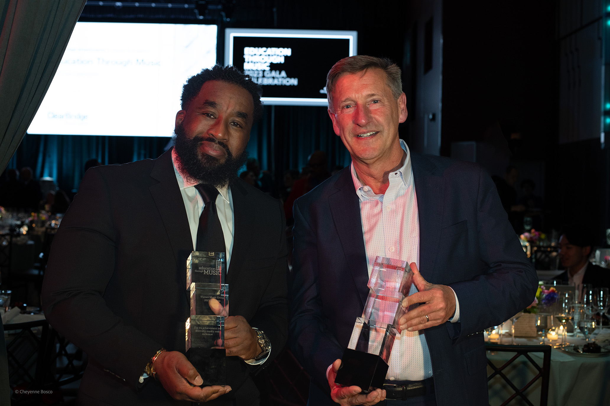 Education Through Music celebrated its 31st Annual Benefit Gala on Wednesday, March 29, 2023 at the Ziegfeld Ballroom. The organization has provided over 7.5 million hours of music education in the NYC public schools.