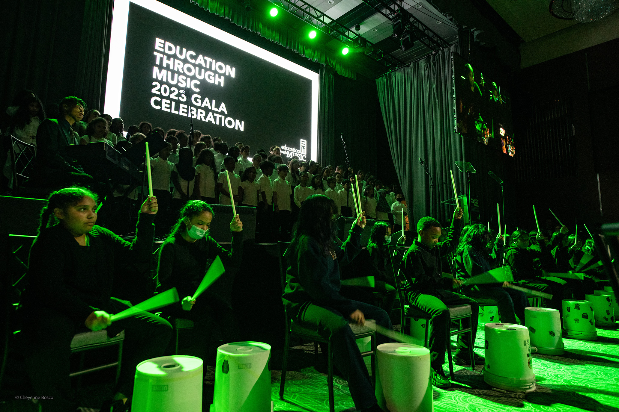 Education Through Music celebrated its 31st Annual Benefit Gala on Wednesday, March 29, 2023 at the Ziegfeld Ballroom. The organization has provided over 7.5 million hours of music education in the NYC public schools.