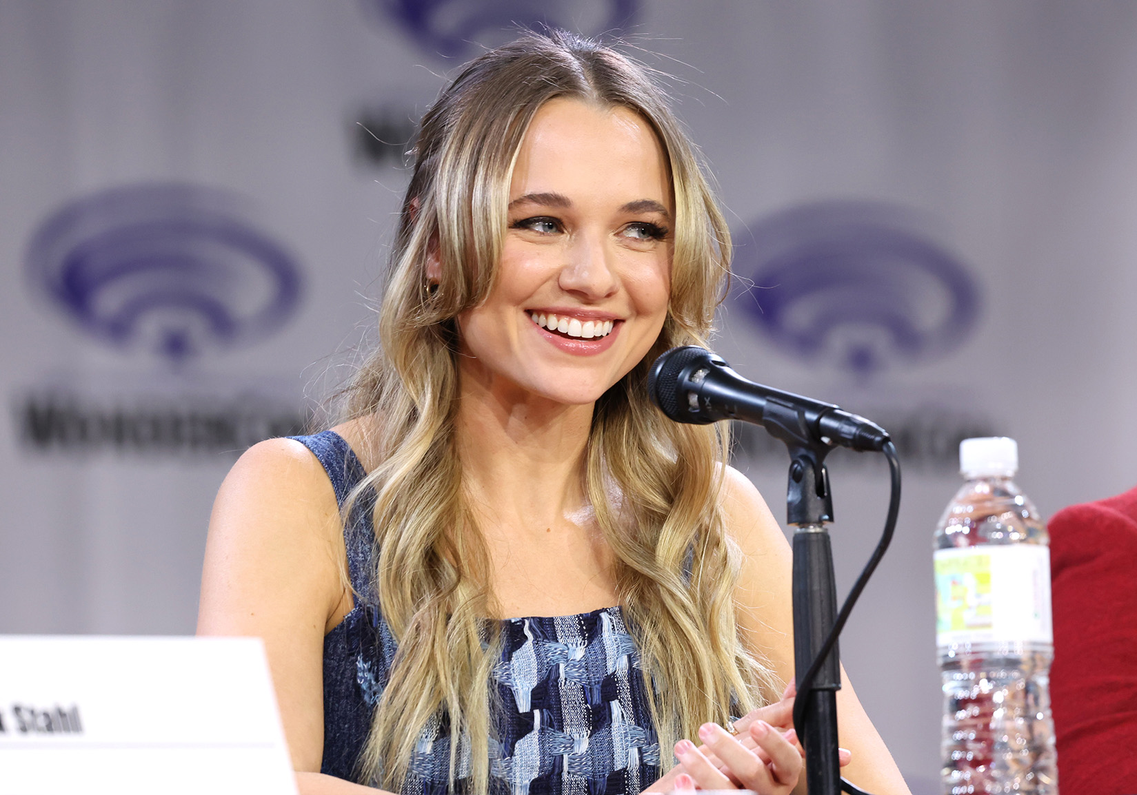 Anaheim, CA - March 24, 2023: Madison Iseman attends the WONDERCON panel for Stage 6 Films and Toei Animation KNIGHTS OF THE ZODIAC at the Anaheim Convention Center.