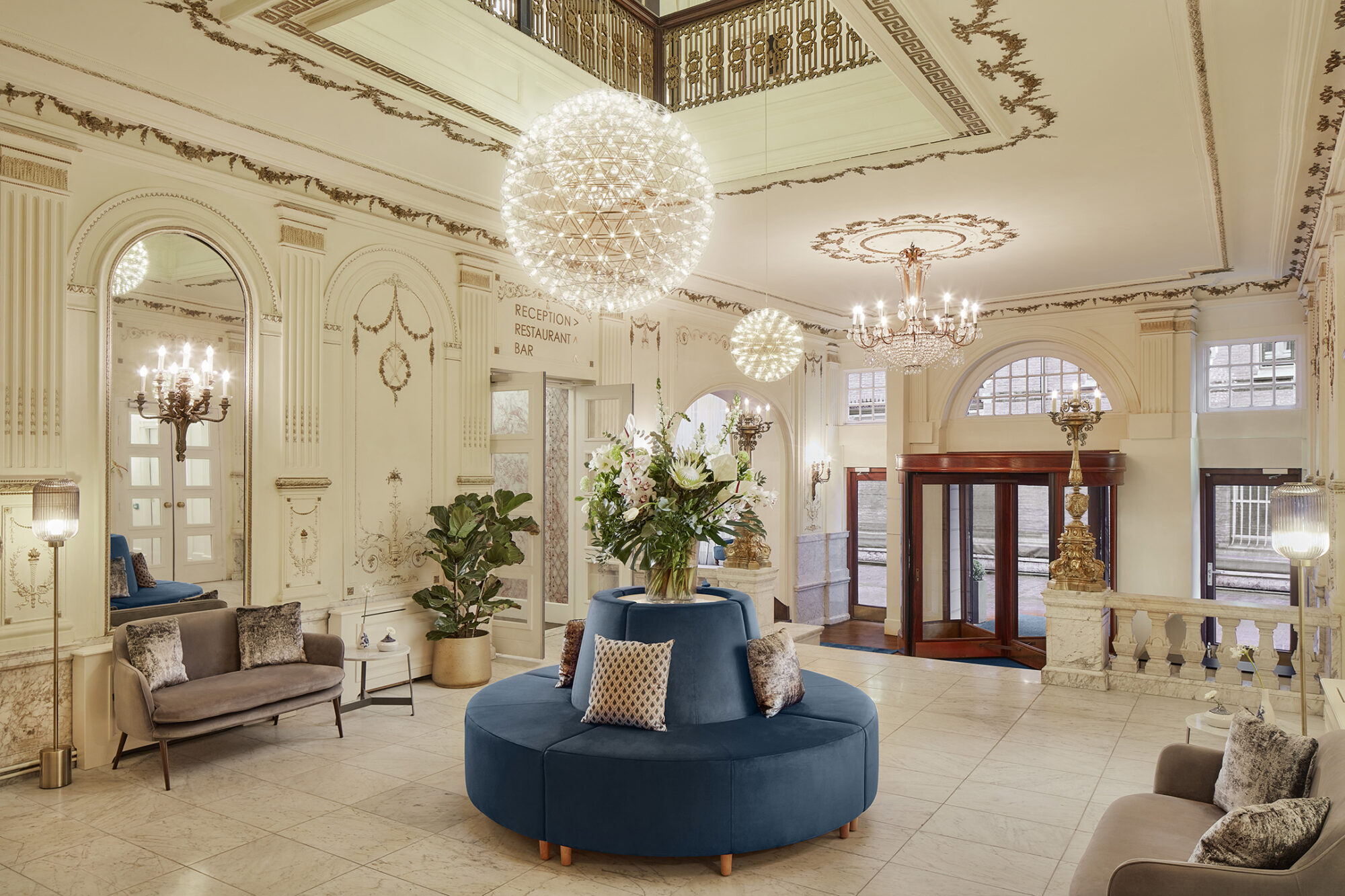 Tivoli Doelen Amsterdam Lobby and Reception Entrance