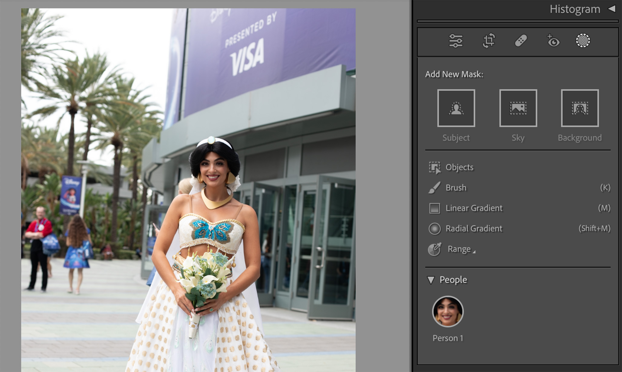 Lightroom People Masking (Photo by Julie Nguyen)