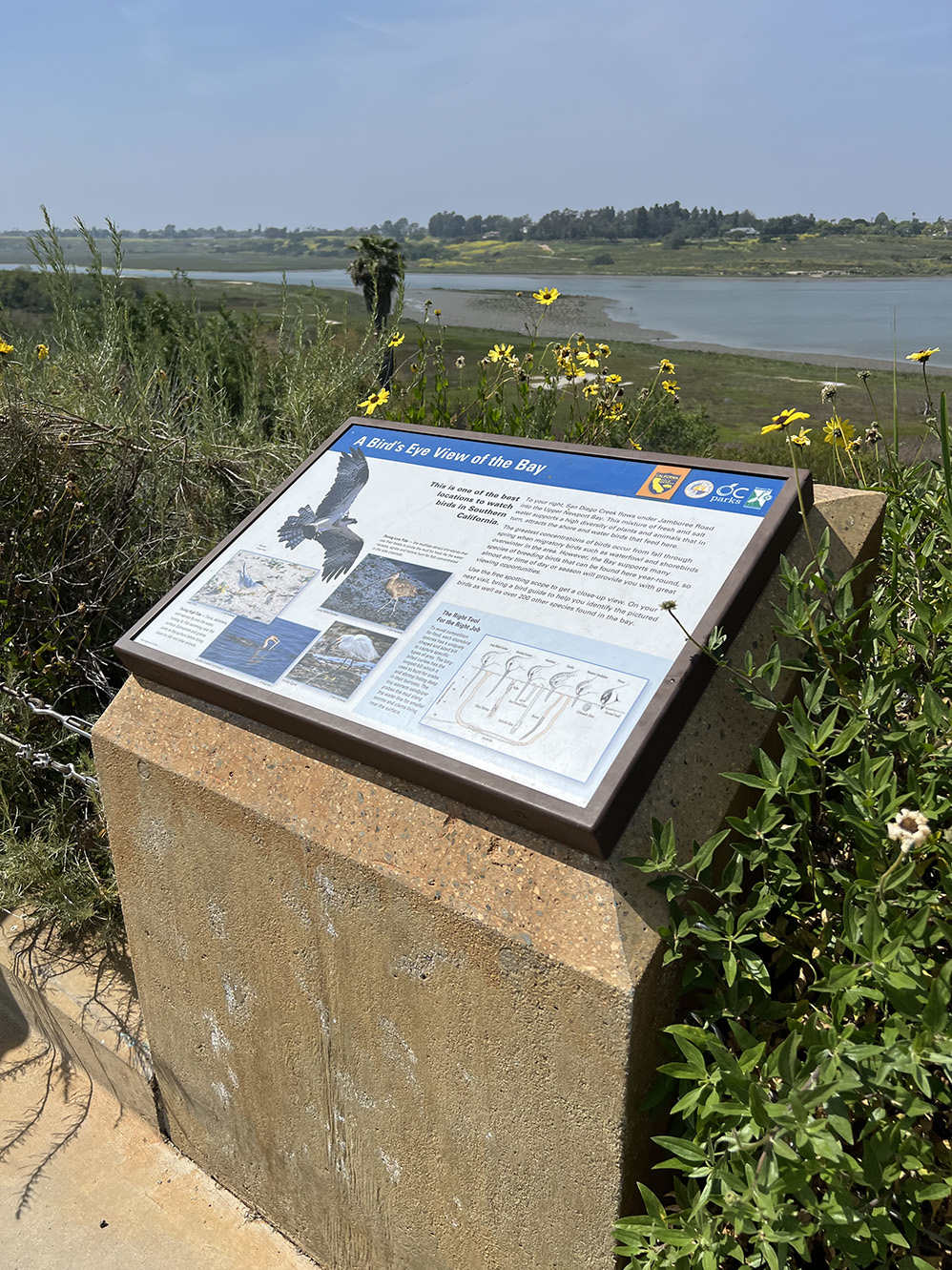 Vista Point - Mountains to Sea Trail & Bikeway in Newport Beach, California (Photo by Julie Nguyen)