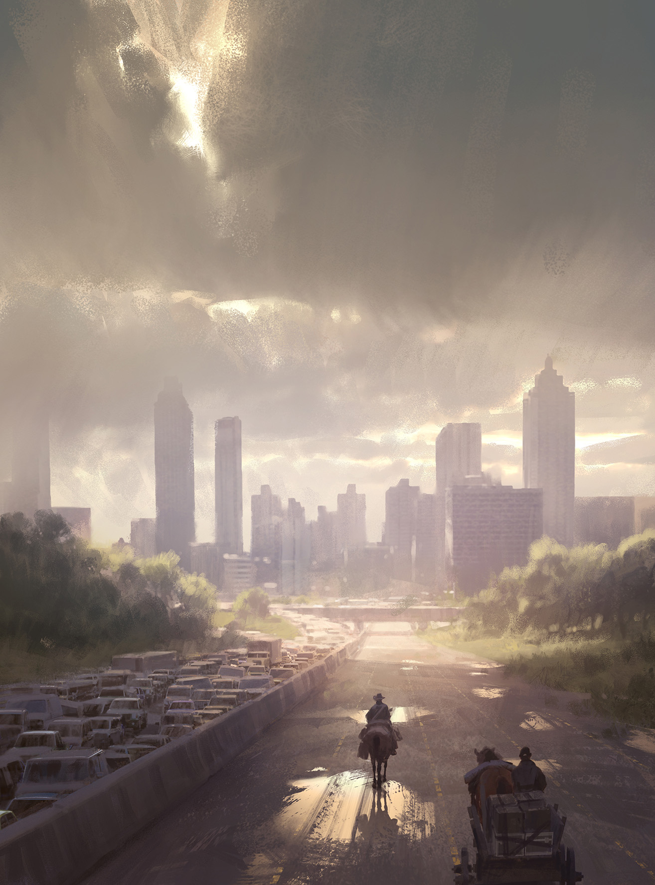 The Walking Dead Universe Roleplaying Game Art start introduction