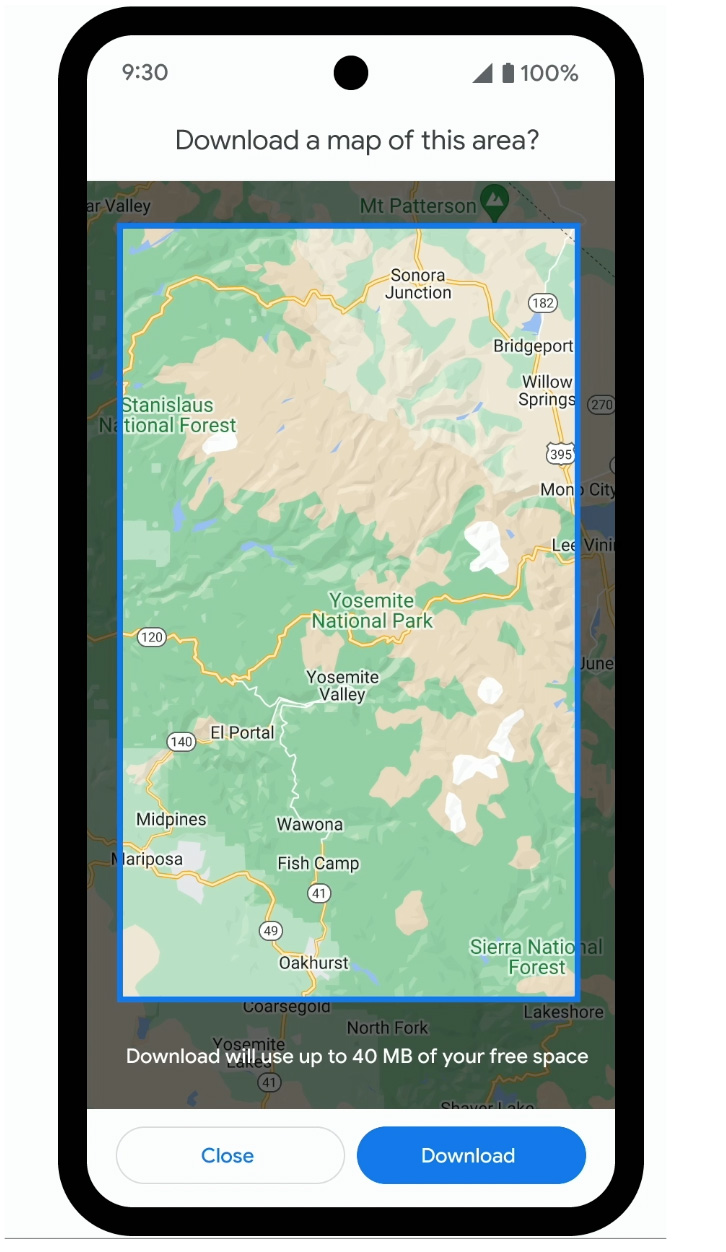 Google Maps - Map Download