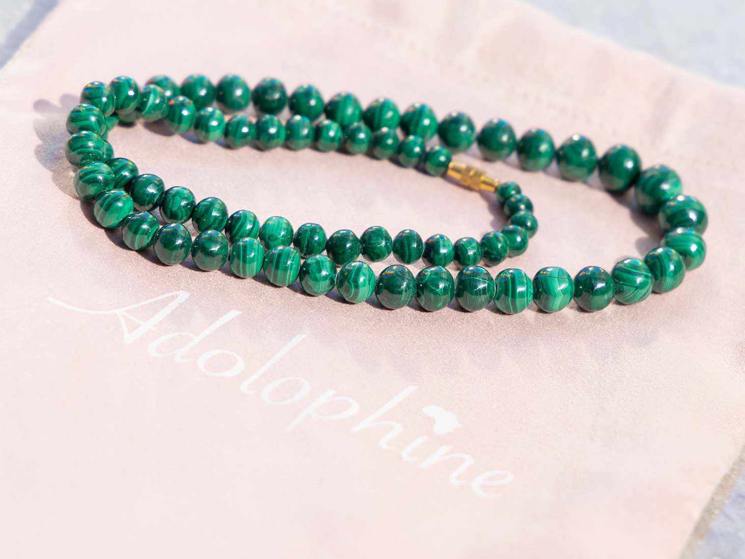 Adolophine Matadi beaded choker necklace (Photo: Julie Nguyen)