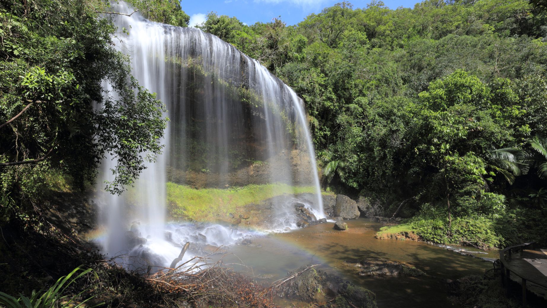 Ngardmau Waterfall in Palau