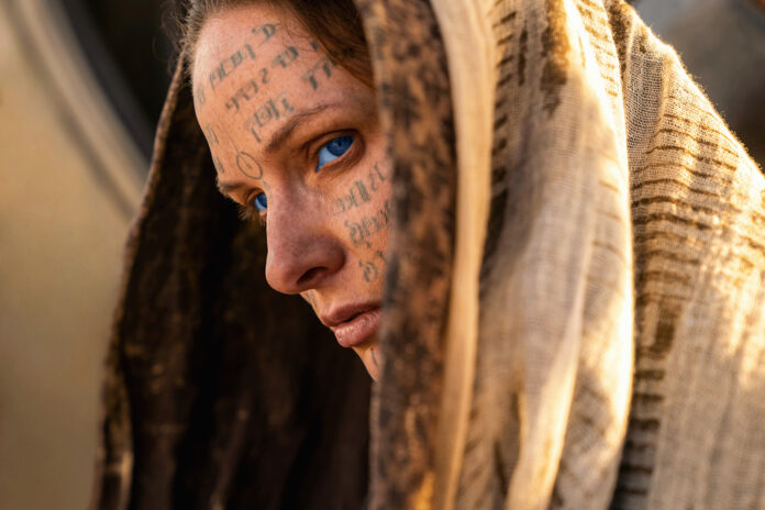 REBECCA FERGUSON as Lady Jessica in Warner Bros. Pictures and Legendary Pictures’ action adventure “DUNE: PART TWO,” a Warner Bros. Pictures release.