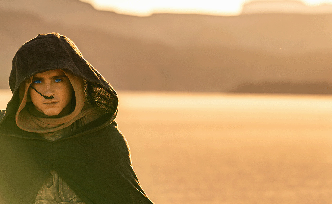 TIMOTHÉE CHALAMET as Paul Atreides in Warner Bros. Pictures and Legendary Pictures’ action adventure “DUNE: PART TWO,” a Warner Bros. Pictures release.