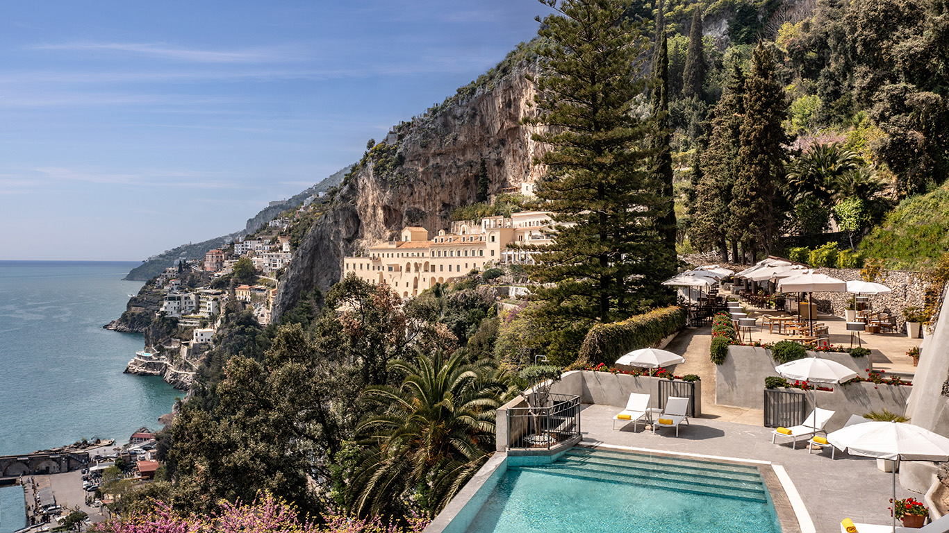 Anantara Convento di Amalfi Grand Hotel – Aerial Exterior