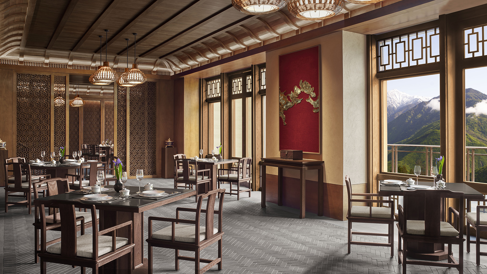 Rissai Valley - Ritz-Carlton Reserve - Cai Lin Xuan - main dining