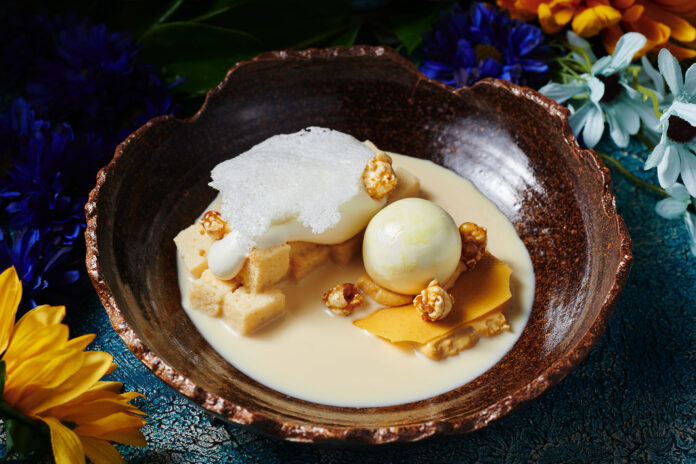 Corn Les Leches - En Fuego Dining Room at Atlantis, The Palm