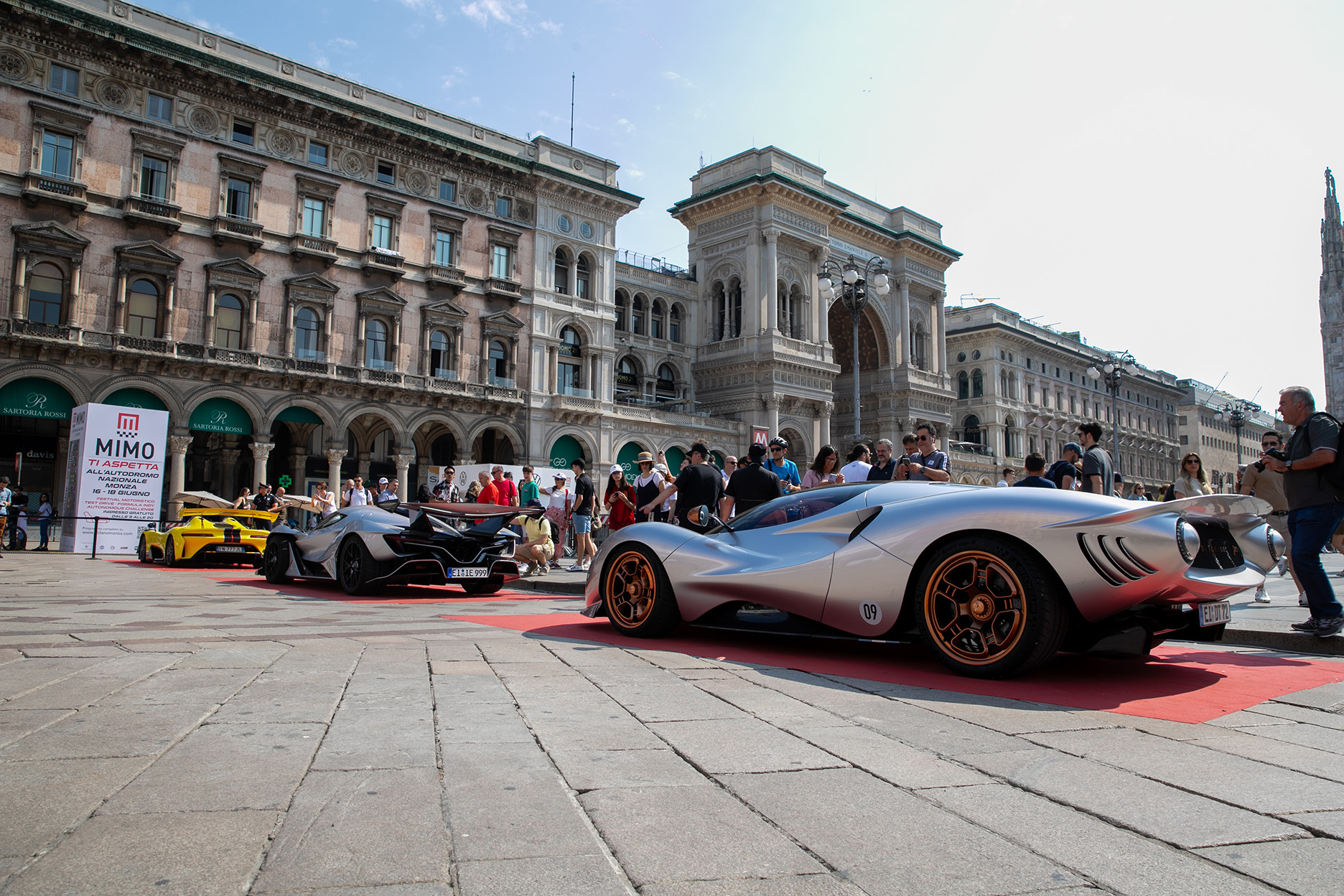 2023 Milano Monza Motor Show in Milan, Italy