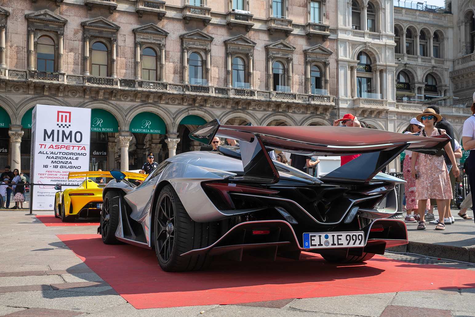 2023 Milano Monza Motor Show in Milan, Italy