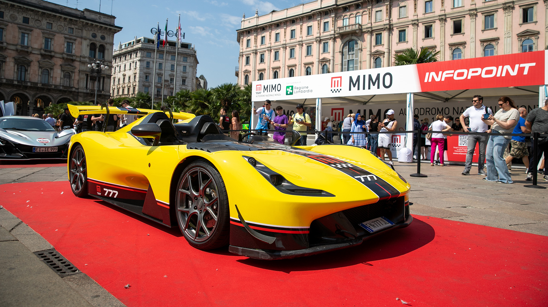 2023 Milano Monza Motor Show in Milan, Italy