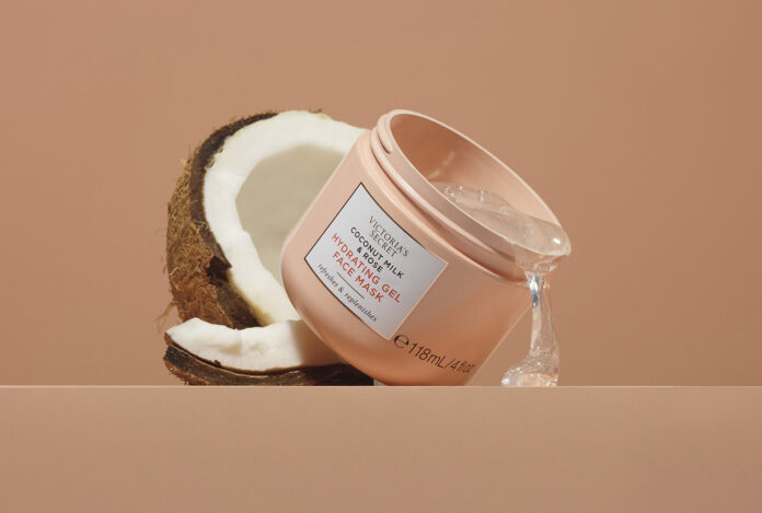 Victoria's Secret Natural Beauty Coconut Milk & Rose Skin Care Collection - Hydrating Gel Face Mask