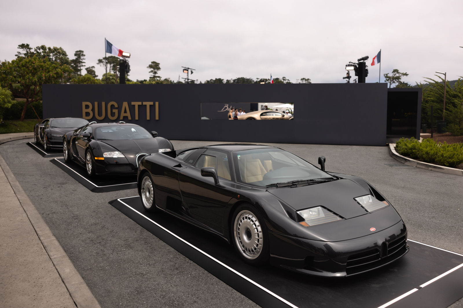Bugatti Le Domaine - Concours d'Elegance on the Pebble Beach golf course - Monterey Car Week