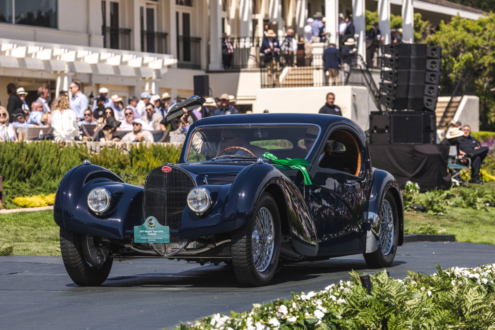 Bugatti Type 57 chassis Atalante - Concours d'Elegance on the Pebble Beach golf course - Monterey Car Week