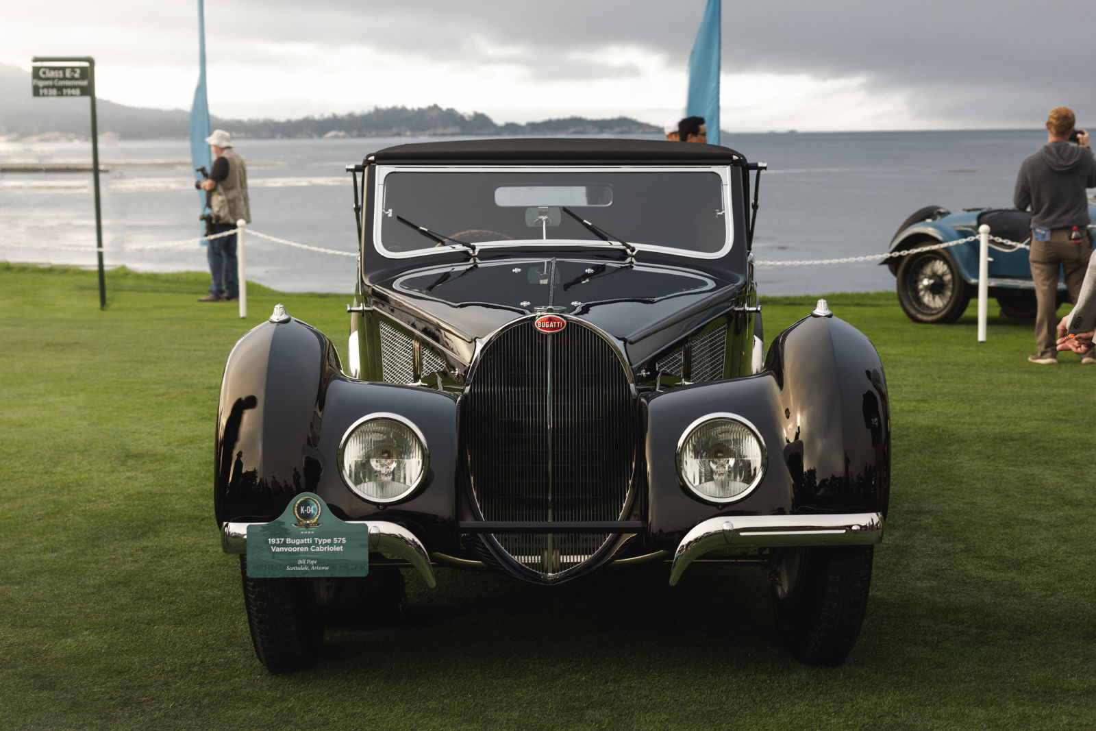 Bugatti 57S Cabriolet - Concours d'Elegance on the Pebble Beach golf course - Monterey Car Week