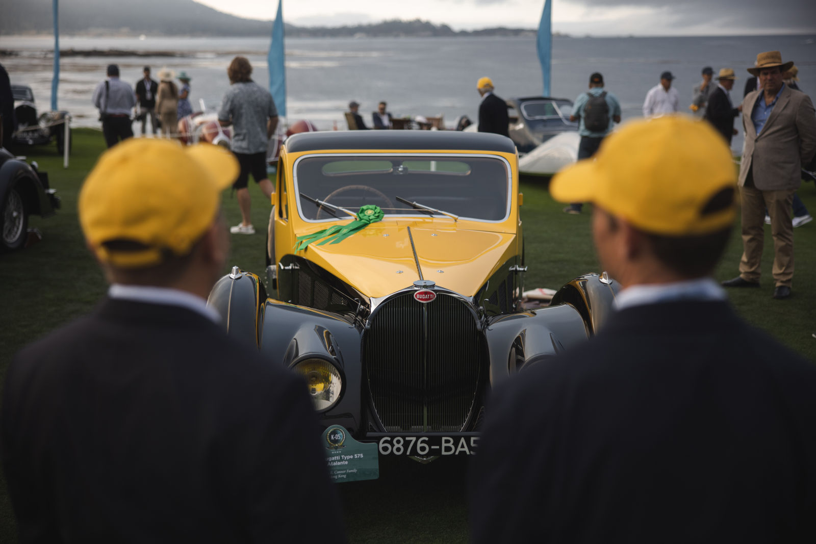 Bugatti 57S Atalante - Concours d'Elegance on the Pebble Beach golf course - Monterey Car Week