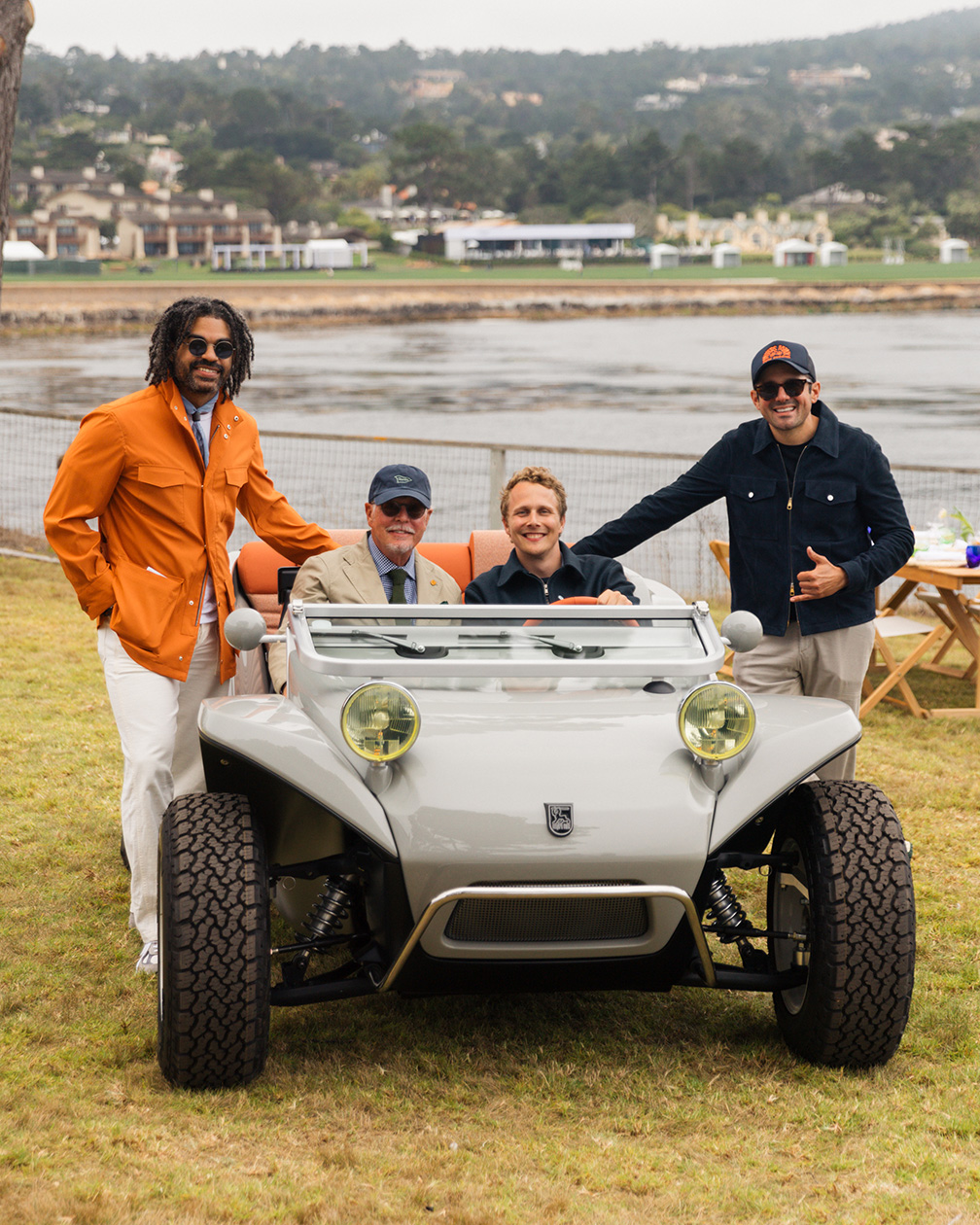 Meyers Manx Private Gathering on August 17th at the Trousdale House in Monterey, California - Phillip Sarofim, Chairman of Meyers Manx and Freeman Thomas, CEO of Meyers Manx