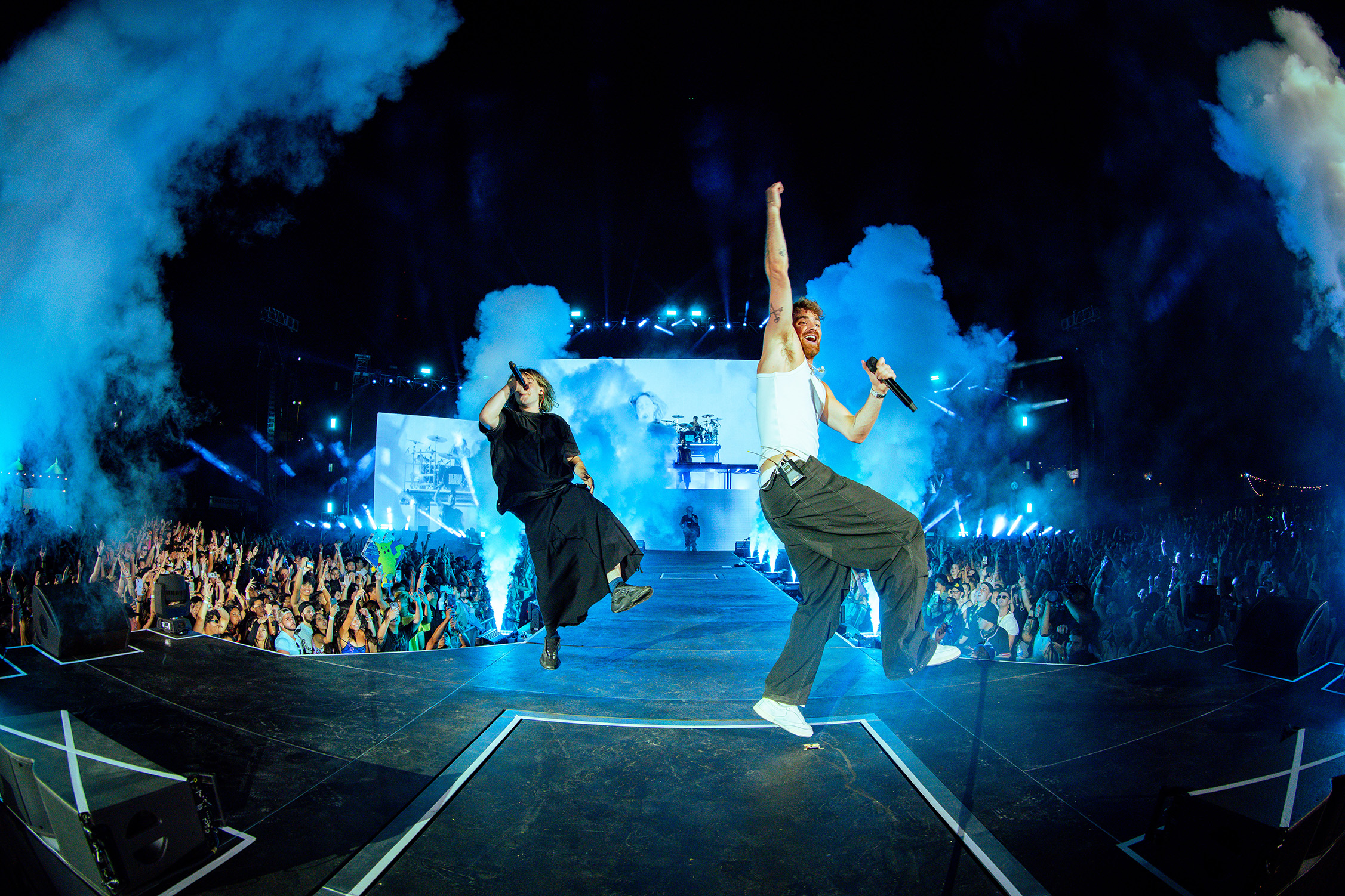 "The Party Never Ends" - The Chainsmokers at Los Angeles State Historic Park on Saturday, August 19, 2023.