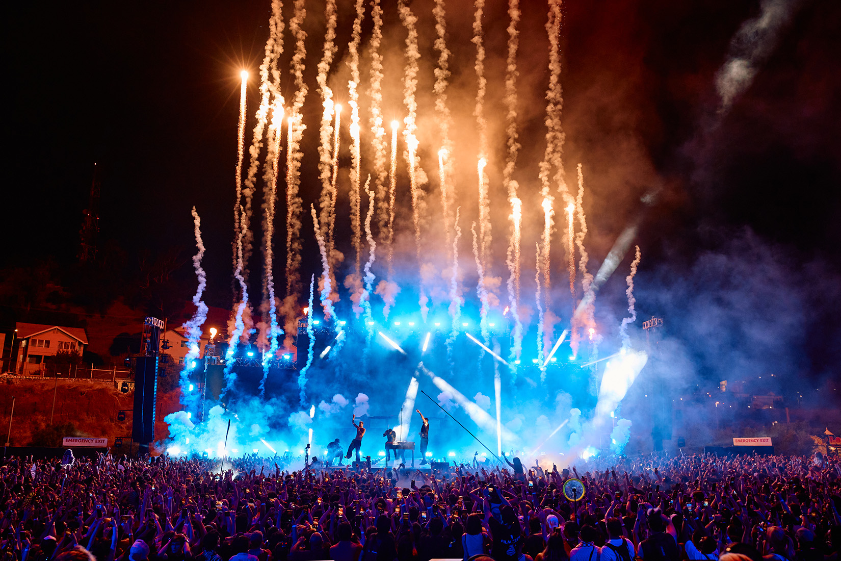 "The Party Never Ends" - The Chainsmokers at Los Angeles State Historic Park on Saturday, August 19, 2023.