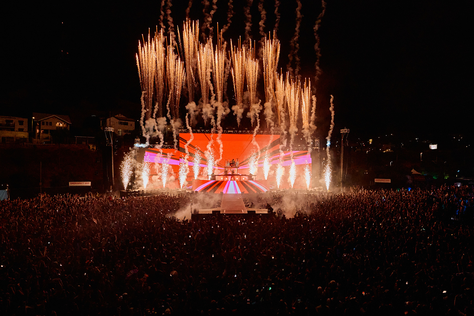 "The Party Never Ends" - The Chainsmokers at Los Angeles State Historic Park on Saturday, August 19, 2023.