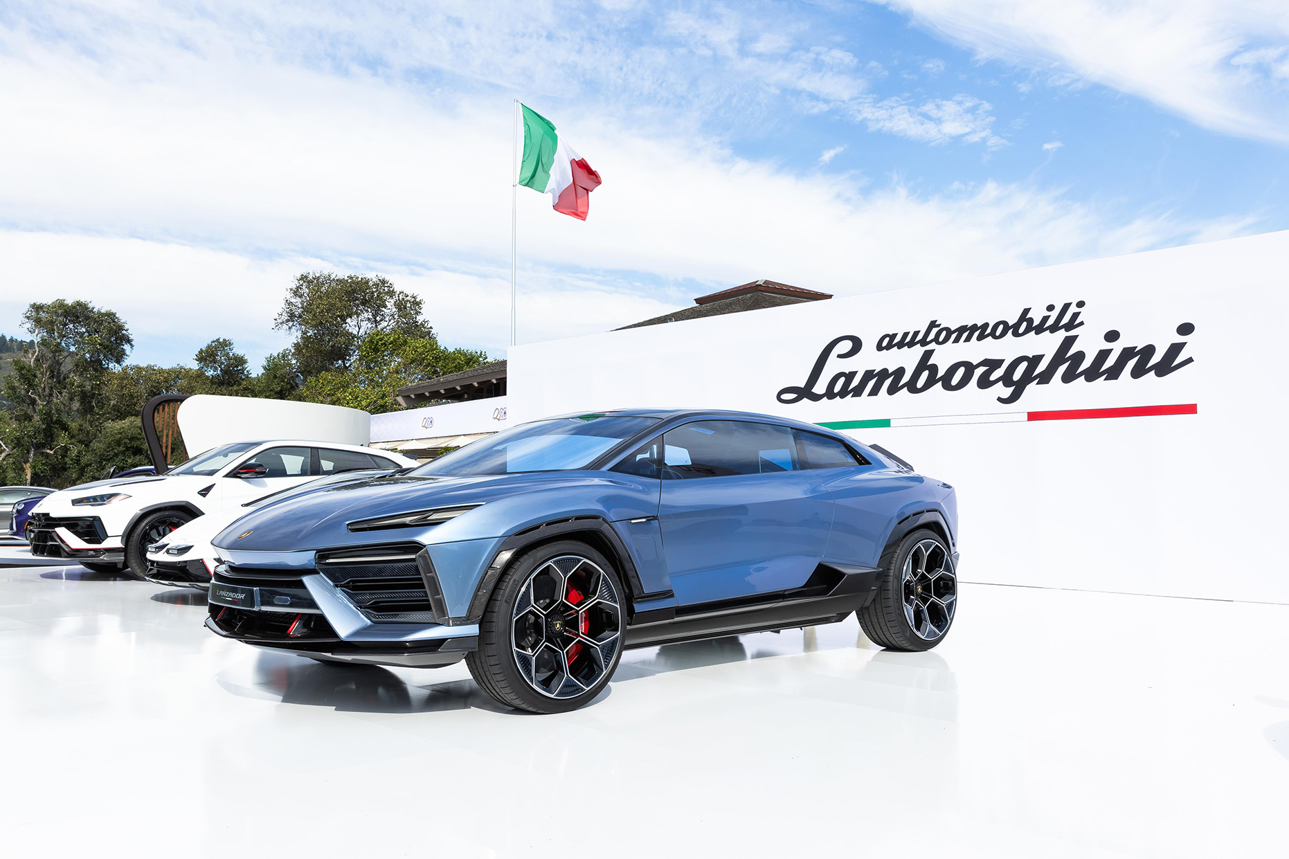 The Lanzador from Lamborghini at The Quail, A Motorsports Gathering in Monterey, California