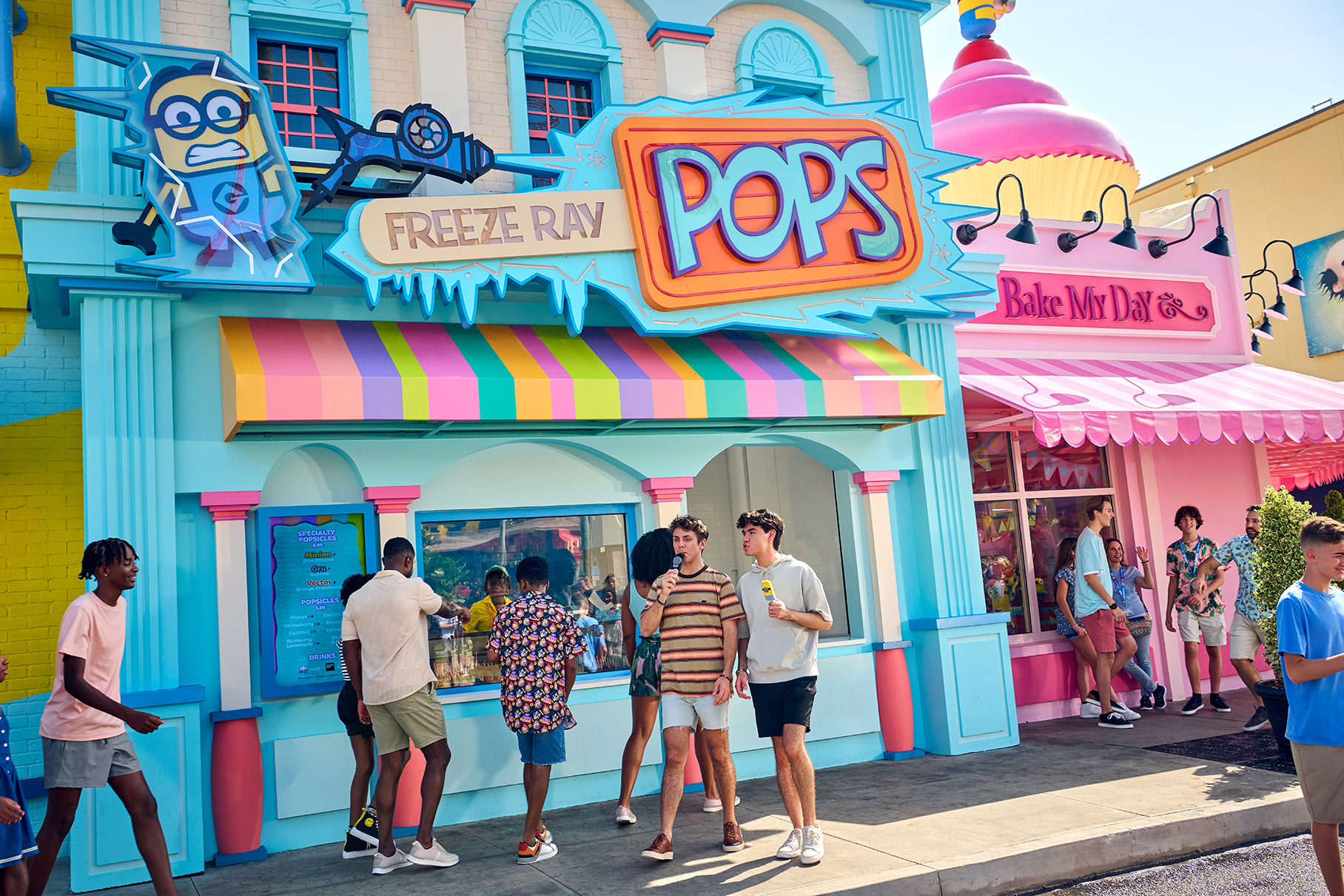Freeze Ray Pops in Minion Land at Universal Orlando Resort