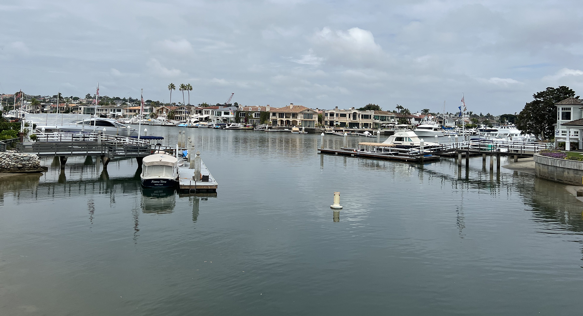 Harbor Island in Newport Beach, California  (Photo by Julie Nguyen)