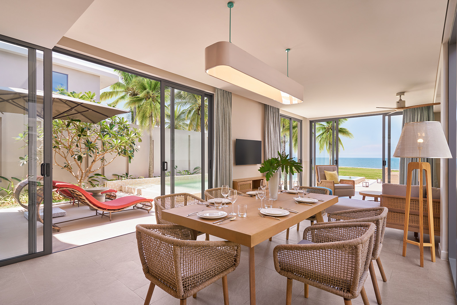 Ixora Ho Tram by Fusion 3-Bedroom Oceanfront Pool Villa