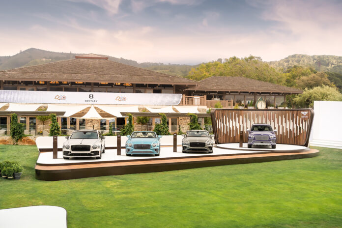 Monterey Car Week's 20th Anniversary Celebration with Bentley