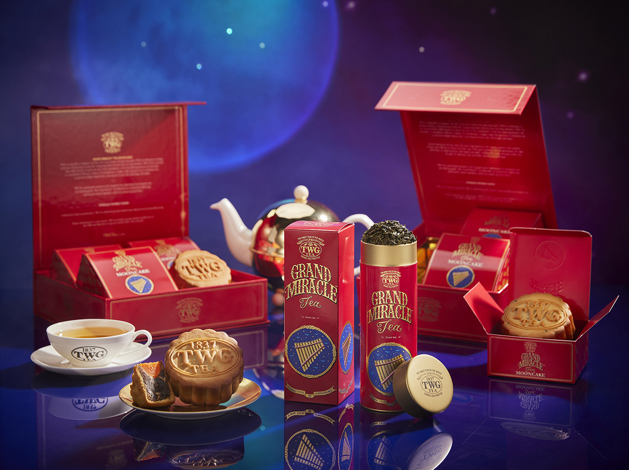 TWG Tea draws revellers with Grand Miracle Tea Mooncake Collection