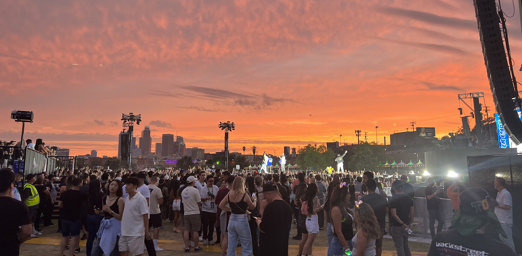 "The Party Never Ends" - The Chainsmokers at Los Angeles State Historic Park on Saturday, August 19, 2023. Photo by Julie Nguyen