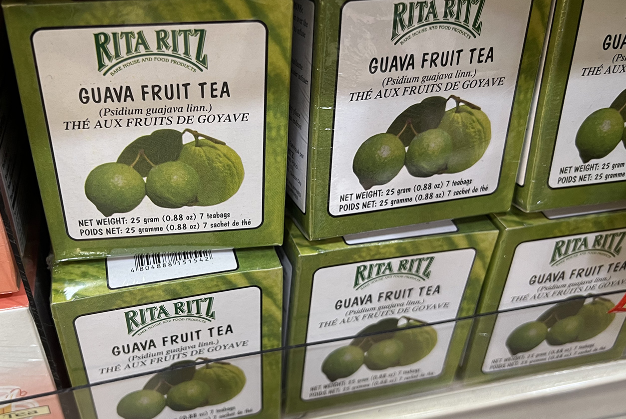 Guava fruit tea - Seafood City Supermarket in Irvine, California - Photo by Julie Nguyen